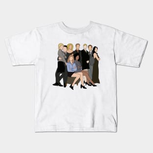 ally mcbeal cast Kids T-Shirt